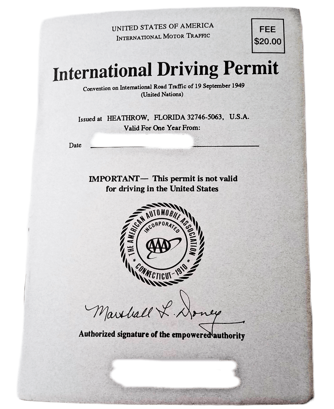 Example of IDP